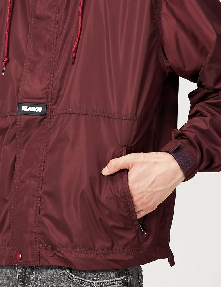 XLARGE エクストララージ　アクティブ　ナイロンジャケット M バーガンディ Amazon | [エクストララージ] ジャケット ACTIVE NYLON JACKET